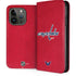 NHL Washington Capitals Distressed iPhone 15 Pro Folio Case