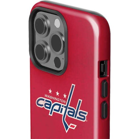 NHL Washington Capitals Distressed iPhone 15 Pro Impact Case
