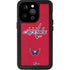 NHL Washington Capitals Distressed iPhone 15 Pro Waterproof Case