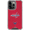 NHL Washington Capitals Distressed iPhone 16 Pro Clear Case