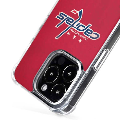 NHL Washington Capitals Distressed iPhone 16 Pro MagSafe Case