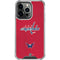 NHL Washington Capitals Distressed iPhone 16 Pro Max Clear Case
