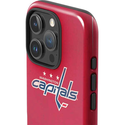 NHL Washington Capitals Distressed iPhone 16 Pro Max Impact Case