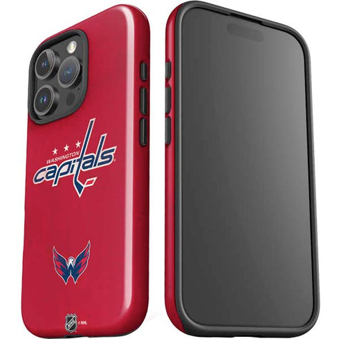 NHL Washington Capitals Distressed iPhone 16 Pro Max Impact Case