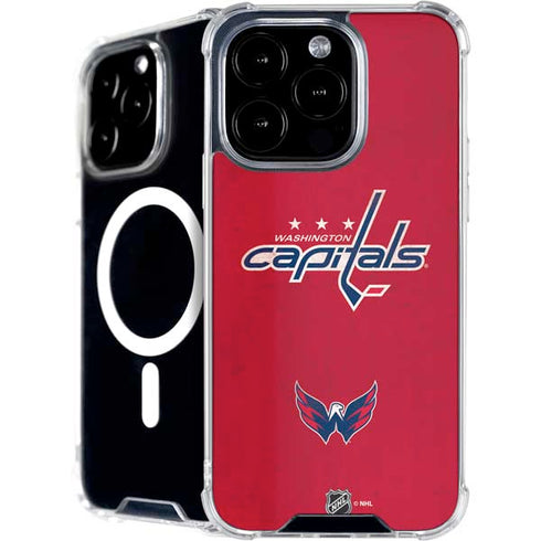 NHL Washington Capitals Distressed iPhone 16 Pro Max MagSafe Case