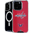 NHL Washington Capitals Distressed iPhone 16 Pro Max MagSafe Case