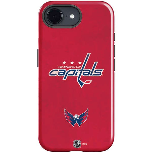 NHL Washington Capitals Distressed iPhone 16e Impact Case