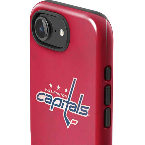 NHL Washington Capitals Distressed iPhone 16e Impact Case