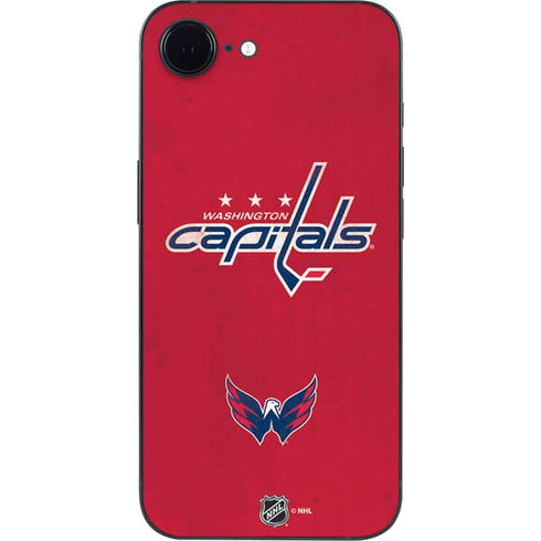 NHL Washington Capitals Distressed iPhone 16e Skin