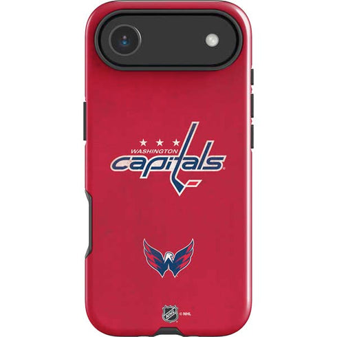 NHL Washington Capitals Distressed iPhone 17 Air Impact Case