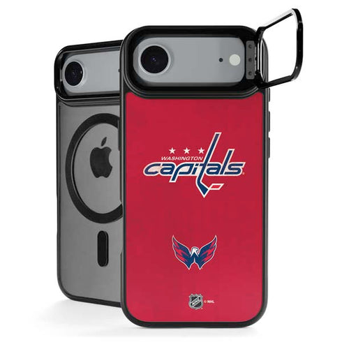 NHL Washington Capitals Distressed iPhone 17 Air Kickstand Case