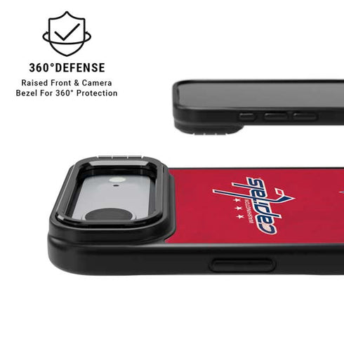 NHL Washington Capitals Distressed iPhone 17 Air Kickstand Case
