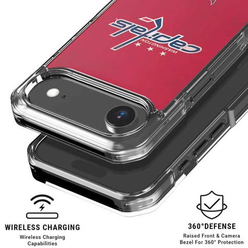 NHL Washington Capitals Distressed iPhone 17 Air MagSafe Case