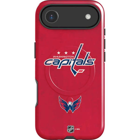 NHL Washington Capitals Distressed iPhone 17 Air Magsafe Impact Case