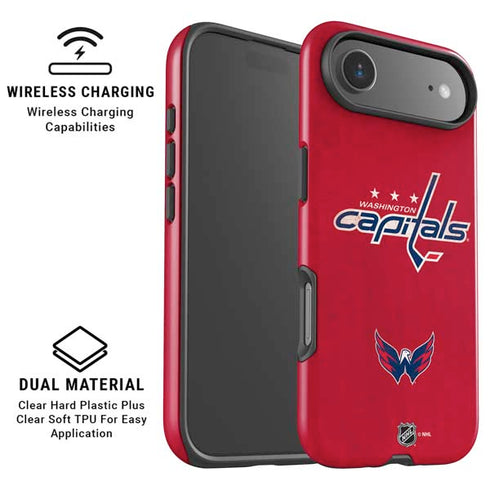 NHL Washington Capitals Distressed iPhone 17 Air Magsafe Impact Case