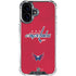 NHL Washington Capitals Distressed iPhone 17 Clear Case