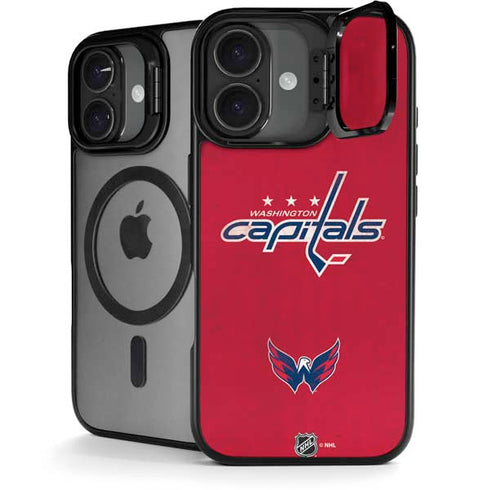 NHL Washington Capitals Distressed iPhone 17 Kickstand Case