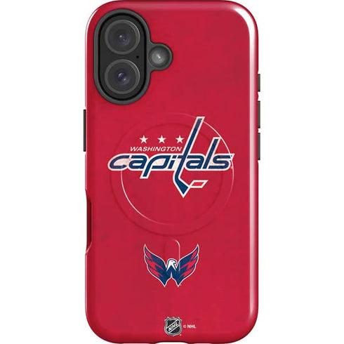 NHL Washington Capitals Distressed iPhone 17 Magsafe Impact Case