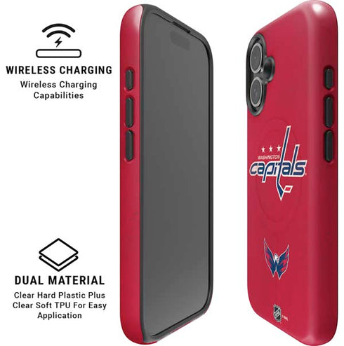 NHL Washington Capitals Distressed iPhone 17 Magsafe Impact Case