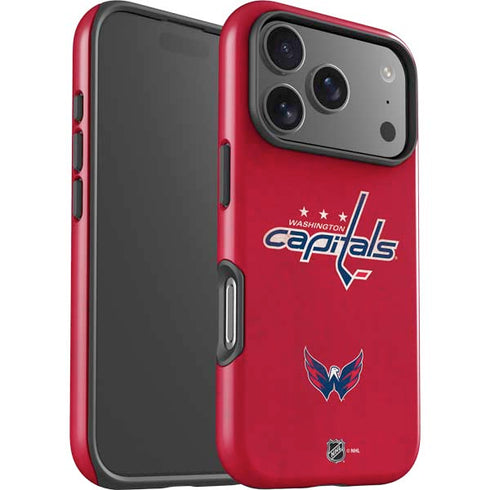 NHL Washington Capitals Distressed iPhone 17 Pro Impact Case