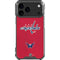 NHL Washington Capitals Distressed iPhone 17 Pro Max Clear Case