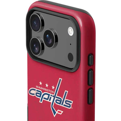NHL Washington Capitals Distressed iPhone 17 Pro Max Impact Case