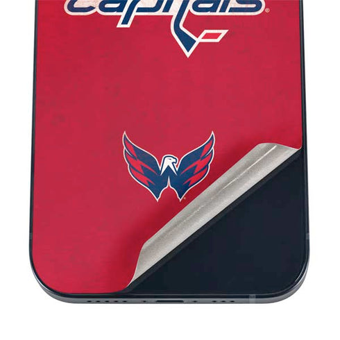 NHL Washington Capitals Distressed iPhone 17 Pro Skin