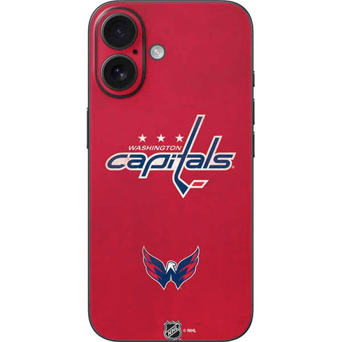NHL Washington Capitals Distressed iPhone 17 Skin