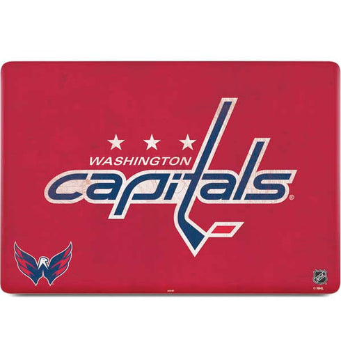 NHL Washington Capitals Distressed MacBook Skins