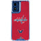 NHL Washington Capitals Distressed Moto G 5G (2024) Clear Case