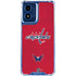 NHL Washington Capitals Distressed Moto G 5G (2024) Clear Case