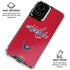 NHL Washington Capitals Distressed Moto G Power 5G (2024) Clear Case