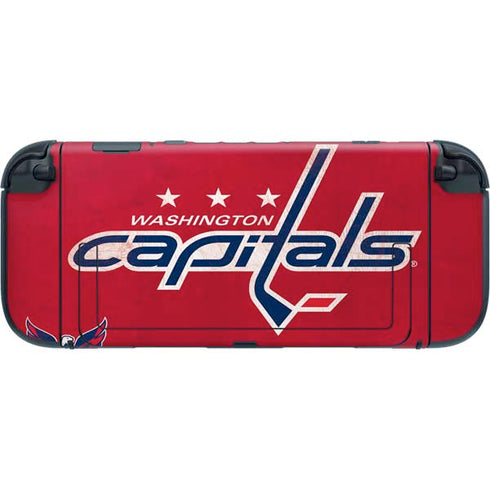 NHL Washington Capitals Distressed Nintendo Switch 2 (2025) with Joy-Con Skin