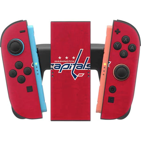 NHL Washington Capitals Distressed Nintendo Switch 2 (2025) Joy-Con Controller Skin