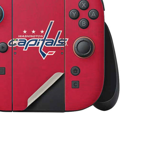 NHL Washington Capitals Distressed Nintendo Switch 2 (2025) Joy-Con Controller Skin