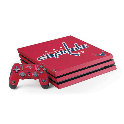 NHL Washington Capitals Distressed PlayStation PS4 Skins