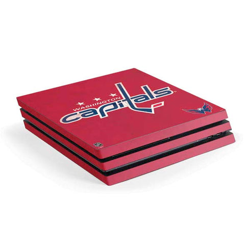 NHL Washington Capitals Distressed PlayStation PS4 Skins