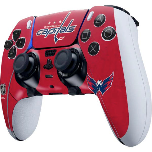 NHL Washington Capitals Distressed PS5 DualSense Edge Pro Controller Skin