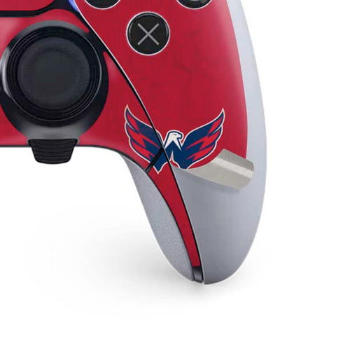 NHL Washington Capitals Distressed PS5 DualSense Edge Pro Controller Skin