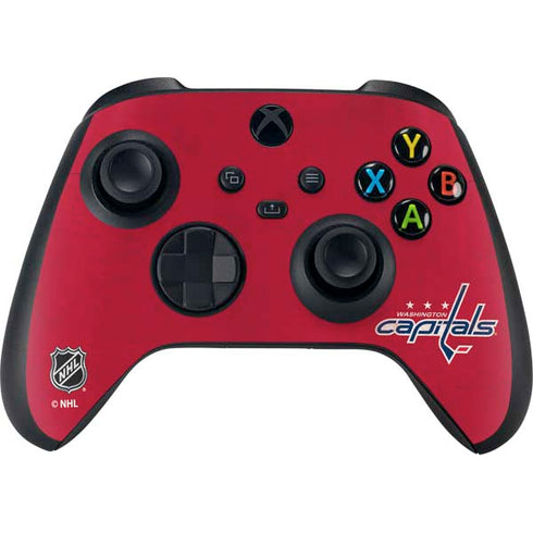 NHL Washington Capitals Distressed Xbox Series X Bundle Skin