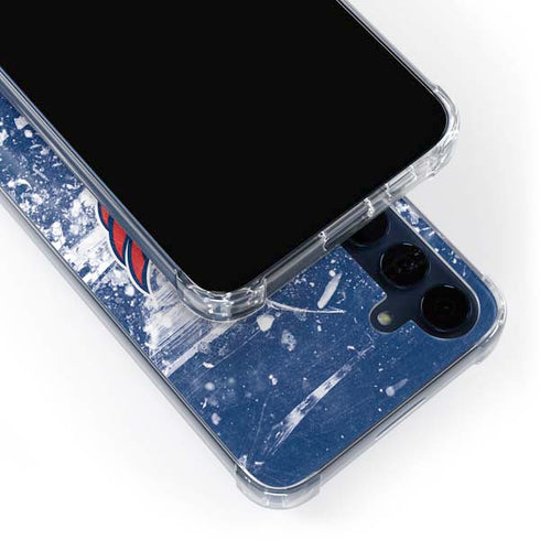 NHL Washington Capitals Frozen Galaxy A35 5G Clear Case