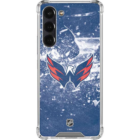 NHL Washington Capitals Frozen Galaxy S24 FE Clear Case