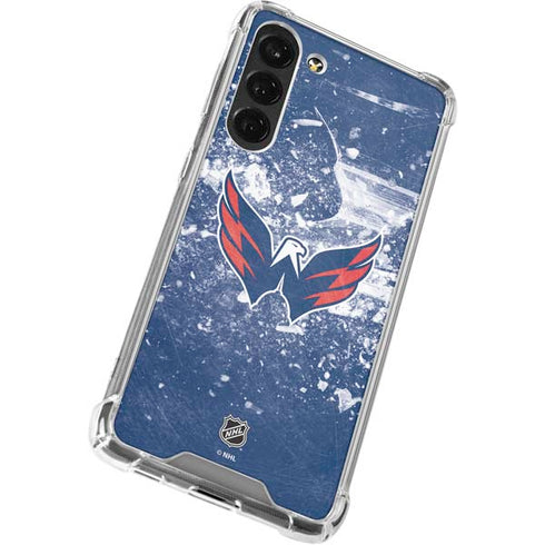NHL Washington Capitals Frozen Galaxy S24 FE Clear Case