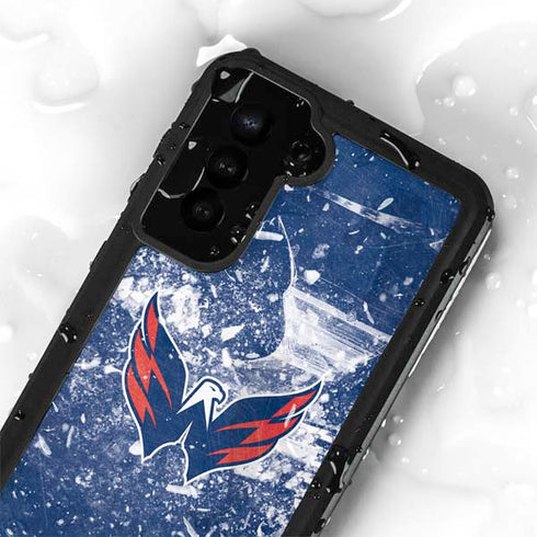 NHL Washington Capitals Frozen Galaxy S24 Plus Waterproof Case