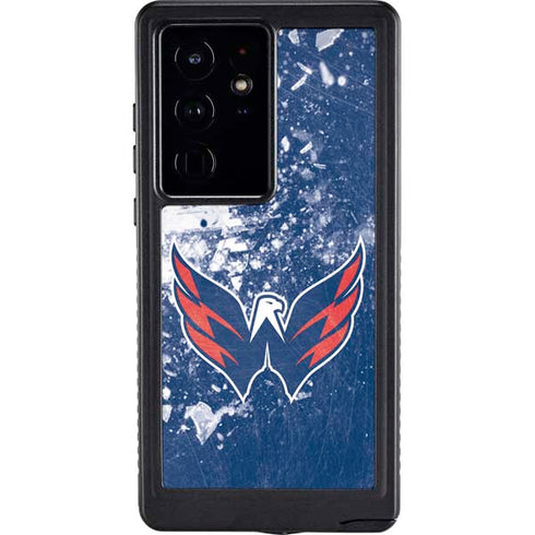 NHL Washington Capitals Frozen Galaxy S24 Ultra Waterproof Case