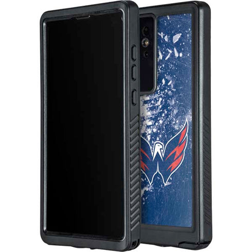 NHL Washington Capitals Frozen Galaxy S24 Ultra Waterproof Case