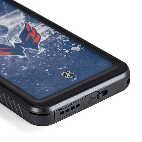 NHL Washington Capitals Frozen Galaxy S24 Waterproof Case