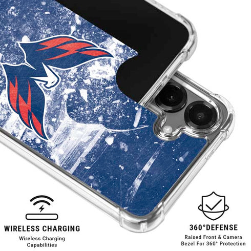 NHL Washington Capitals Frozen Galaxy S26 Plus Clear Case