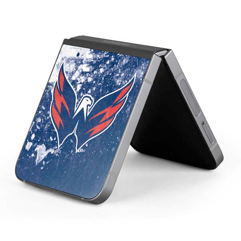 NHL Washington Capitals Frozen Galaxy Z Flip6 Skin
