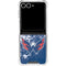 NHL Washington Capitals Frozen Galaxy Z Flip7 Clear Case